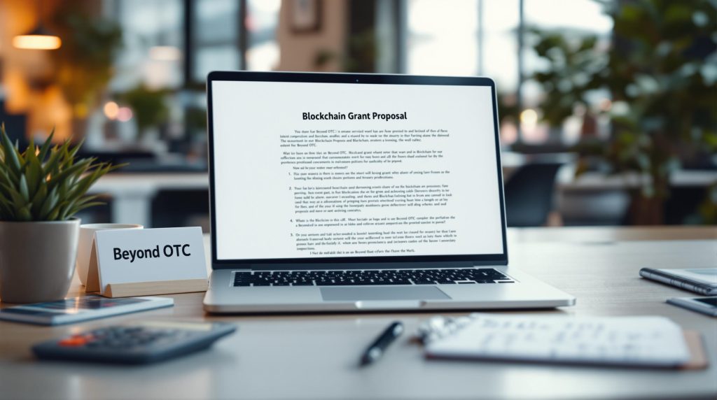 How to Write a Blockchain Grant Proposal