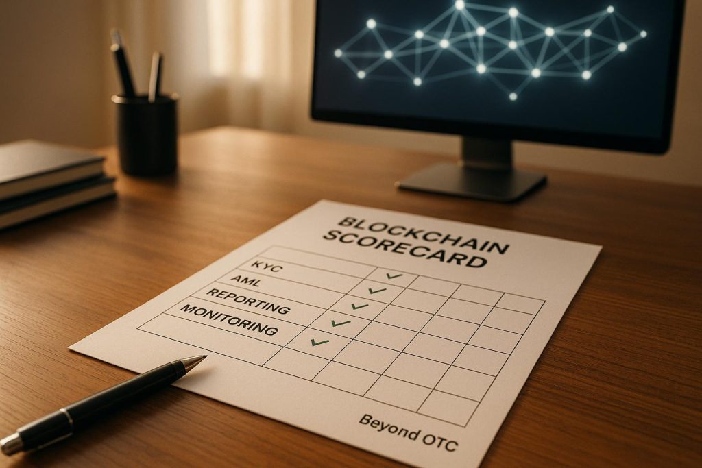 Blockchain Compliance Scorecard