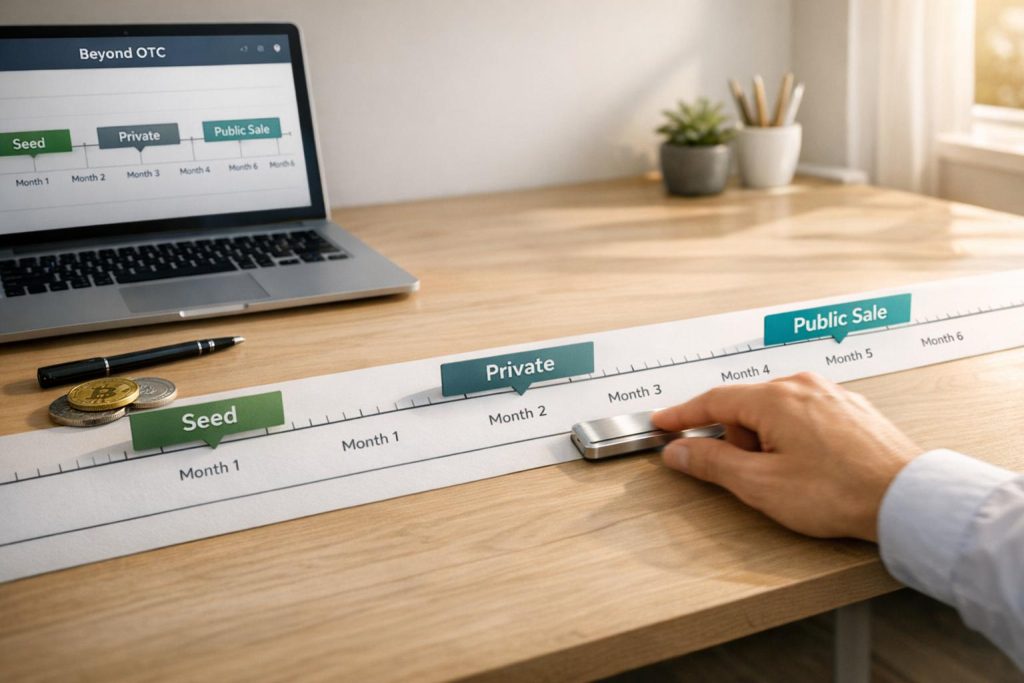 Crypto Fundraising Timeline Calculator