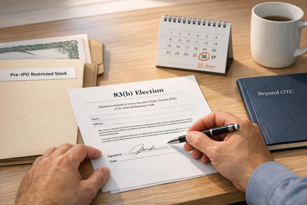83(b) Elections in Pre-IPO Shares: Tax Optimization Strategies