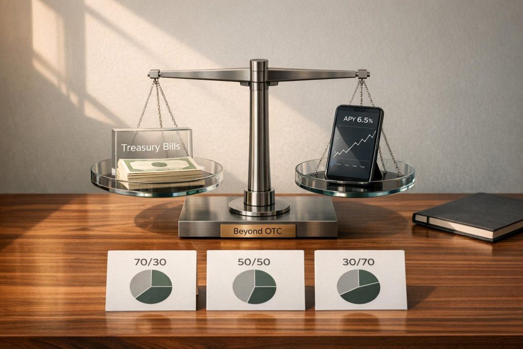 Tokenized Treasury Bills vs On-Chain Yield: Allocation Models